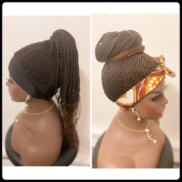 updo twist braid headband - Picture 4 of 5